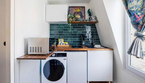 Studio Exotique Hyper-Centre Enghien 12min Paris - Foto 3