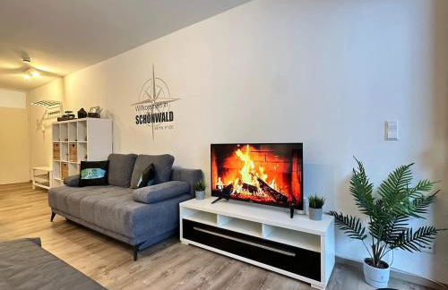 RelaxApartments BLACK FOREST EMOTION mit Sonnenbalkon mit Blick auf den Kurpark, schnelles Internet, Nähe Triberger Wasserfälle, für bis zu 2 Personen - Foto 5