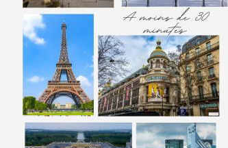 Studio équipé St cloud proche Paris - La Défense - Foto 12