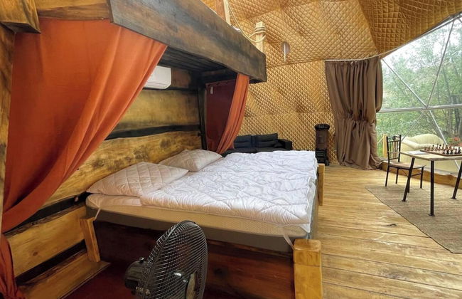 Glamping Jedlova Sleeps 6 With Deck - Foto 3