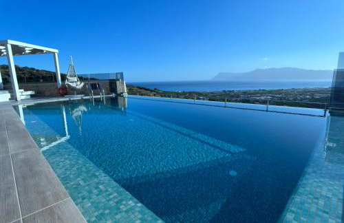 Paleokastro Villas with Private Heated Pool, Top Views - Next To Center - Top WiFi - Foto 42