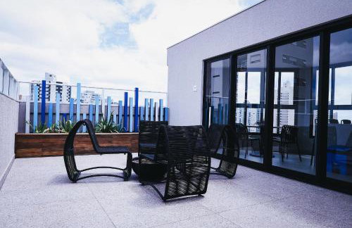 BE Deodoro, prédio novo! completo, com piscina e academia, perto do mercado público - Foto 4