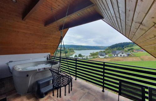 Dom Słońce PRYWATNE JACUZZI ELEKTRYCZNE W CENIE, Jezioro Solińskie, Dom na Wzgórzu SŁOŃCE, rowery, sauna - Foto 6