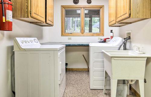 Waterfront Lake Tomahawk Cabin with Game Room! - Photo 31