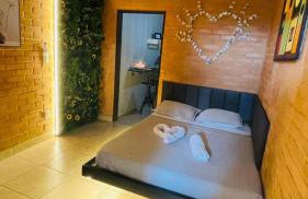 Suite inteligente com integração com alexa- cama flutuante - área central de GV- casais- indivudual - Foto 22