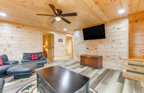 Smoky Mtn Cabin with Hot Tub and Scenic Views - Foto 25