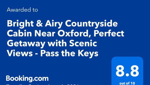 Bright & Airy Countryside Cabin Near Oxford, Perfect Getaway with Scenic Views - Pass the Keys - Foto 5