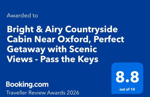 Bright & Airy Countryside Cabin Near Oxford, Perfect Getaway with Scenic Views - Pass the Keys - Foto 5
