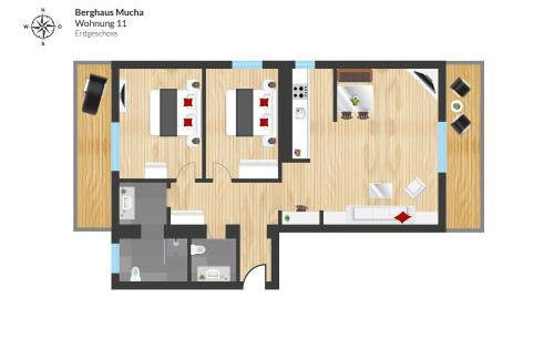 Berghaus Mucha - Ferienwohnungen - Foto 72