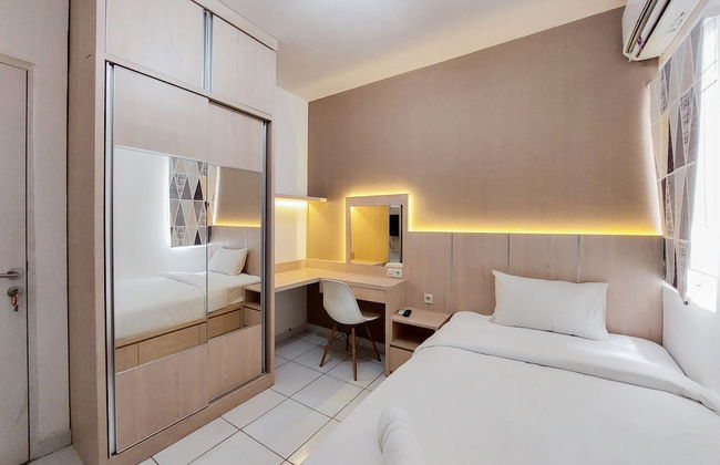 Cozy And Minimalist Studio (No Kitchen) At Aeropolis Apartment - Foto 3