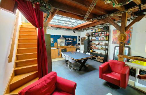 Atelier d'artiste - Loft with garden center of Paris - Foto 9