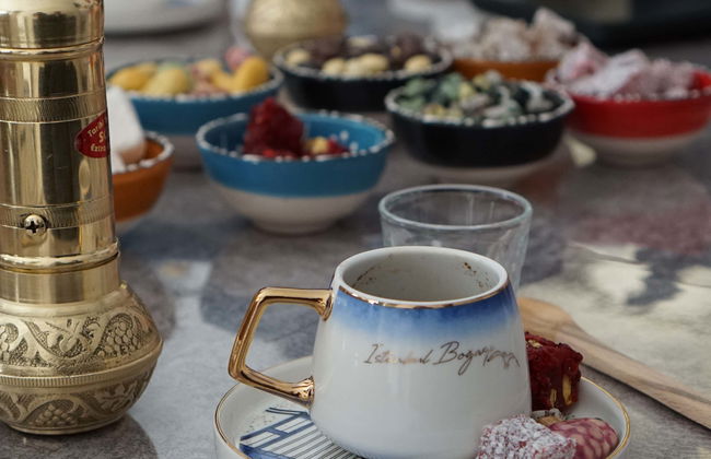 Atelier de café turc à Istanbul - Photo 1