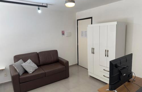 03 - ESTÚDIO com ÁREA PRIVATIVA, Máquina de lavar, Vaga de garagem, Cozinha completa, Wi-fi veloz - Foto 27