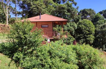 Chalé Valle dos sonhos romântico privativo com hidromassagem e lareira - Foto 13