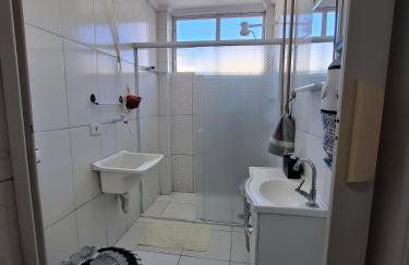 Studio Frente ao Mar Gonzaga - Foto 18