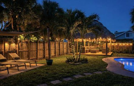 The Peacock Bungalow- Heated Pool & Jacuzzi- 5 min to beach! - Foto 4