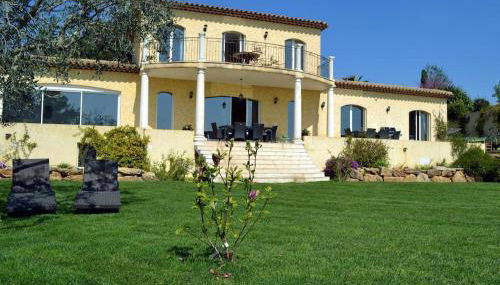 Villa Grasse vue mer exceptionnelle 8P piscine intérieure - Foto 1