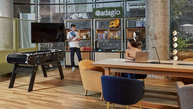 Sitzecke in der Lobby