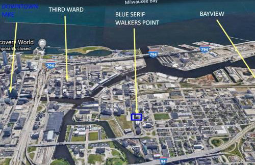 The Blue Serif - 1bd, 1 bth cozy dig - Foto 3