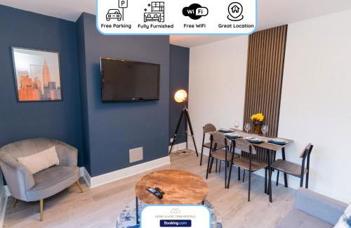 Award-Winning Four Bedrooms House, Parking, WiFi By Derby Short Term Rental Short Lets & Serviced Accommodation Derby - Foto 1