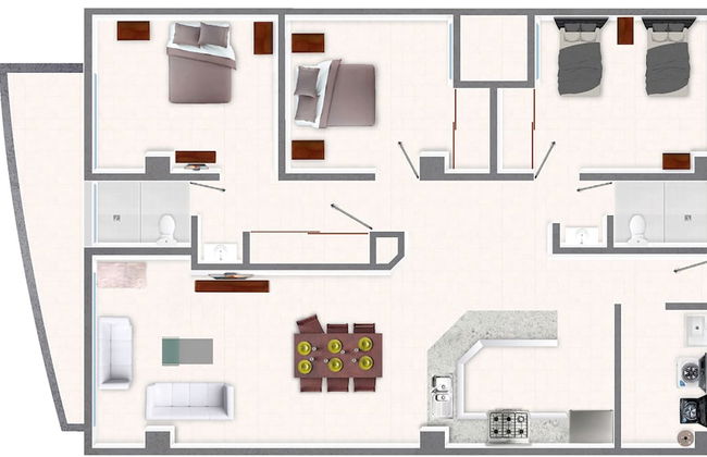 Topacio7 Residencial by Vecino Stays - Foto 39