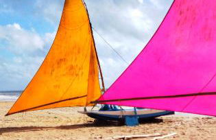 Cabanas Caraúbas - frente para o mar, ar & Tv - Foto 59