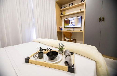 Apartamento Studio, completo 5 min do metrô - Foto 9