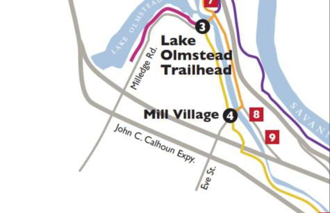 Redbud Waterfront (Augusta Canal), king bed - Foto 38