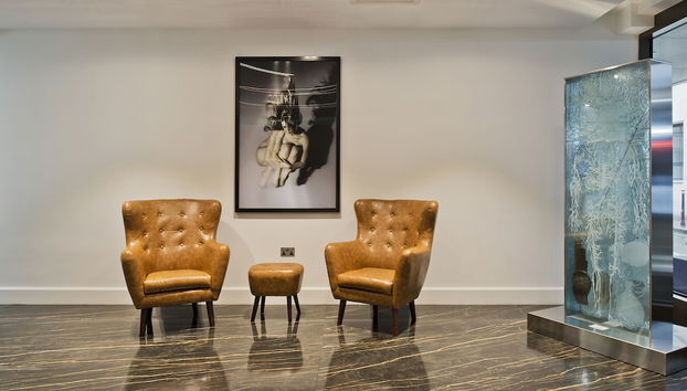 Sitzecke in der Lobby