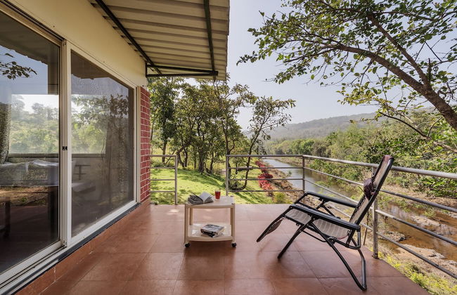 The Lazy River Cottage by cosmicstays - Foto 19