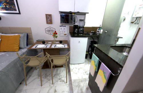 Apartamento tipo studio com uma linda sacada - Foto 10