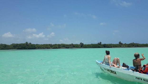 Paisajes de la reserva de Sian Ka’an