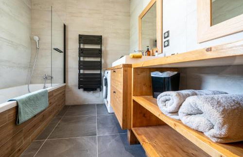 Chalet plein sud 10 personnes garage privé cheminée - Foto 13