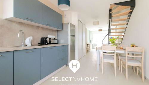 SELECT'SO HOME - Vacances au Poséidon - Duplex 6 personnes, parking privé, piscine, animaux admis - POS-B - Foto 4, stove, dishwasher, pet friendly, toaster