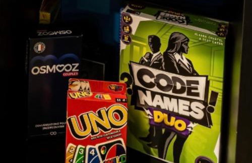 LOFT "POP ART 50's" Idéal PRO - Écran cinéma rétroprojecteur - WIFI Fibre - Borne arcade de jeu - Centre Ville - Foto 26