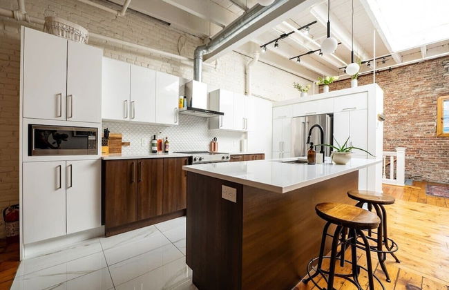 Stunning Old Montreal Penthouse - Foto 16