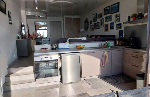 Résidence Les Marines de Moriani pieds dans l'eau duplex avec terrasses vue mer, 4-8 pers - Foto 23