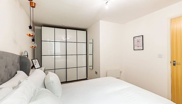 Modern and Minimalist Flat in Vauxhall - Foto 4, Habitación