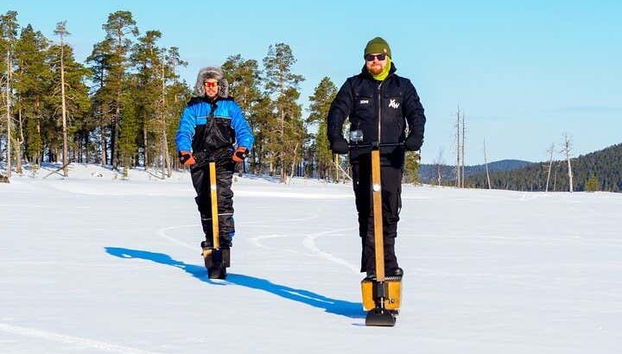 Acelerando los patinetes de nieve