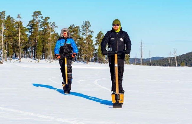 Tour en patinete de nieve por Ivalo - Foto 4