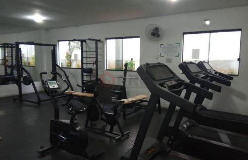 Apto perto do Hotel Premium com garagem, 3 camas, 2 quartos, portaria 24h - Foto 9