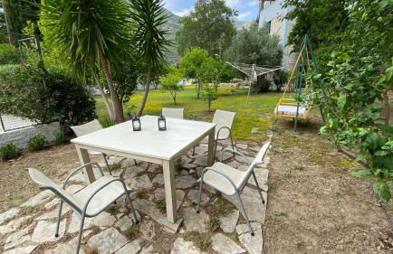 Steinturm mit Dach-Terrasse zwischen Fluß, Meer und Gebirge- Spiti Pirgos - Foto 42