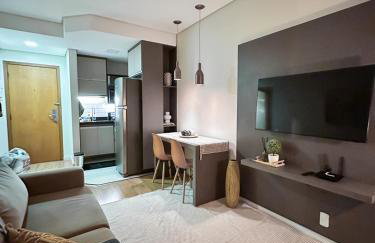 Summit Flat, ótima localização, limpeza diária, academia e piscina - Foto 9