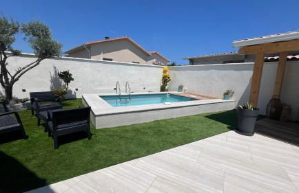 Villa Altea- Lido Marana - piscine privée exclusive - plage à pied - 3 bedrooms house - private swimming pool - beach access on foot - Foto 29