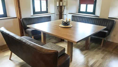 Ferienwohnung LATERNENSTUBE mit Familienbett - 8 Pers - Rittergut Leppersdorf vor Radeberg bei Dresden - Foto 5