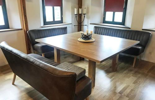 Ferienwohnung LATERNENSTUBE mit Familienbett - 8 Pers - Rittergut Leppersdorf vor Radeberg bei Dresden - Foto 5