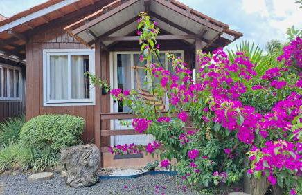 Chalé e cabana Doce Luar casas de temporada - Foto 21