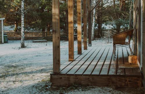 Zielony domek nad Marychą w Budwieć - Foto 7