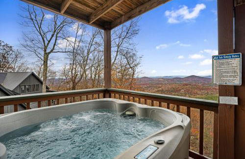 Eagles View Ridge - Gorgeous Mountain Views from the Hot Tub + Firepit - Foto 44
