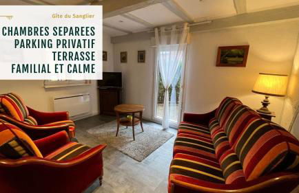 Maison chez Léa - grand gîte familial calme parking terrasse - Foto 13